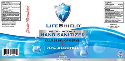 128 Oz Lifeshield Hand Sanitizer Eth 70 Pump